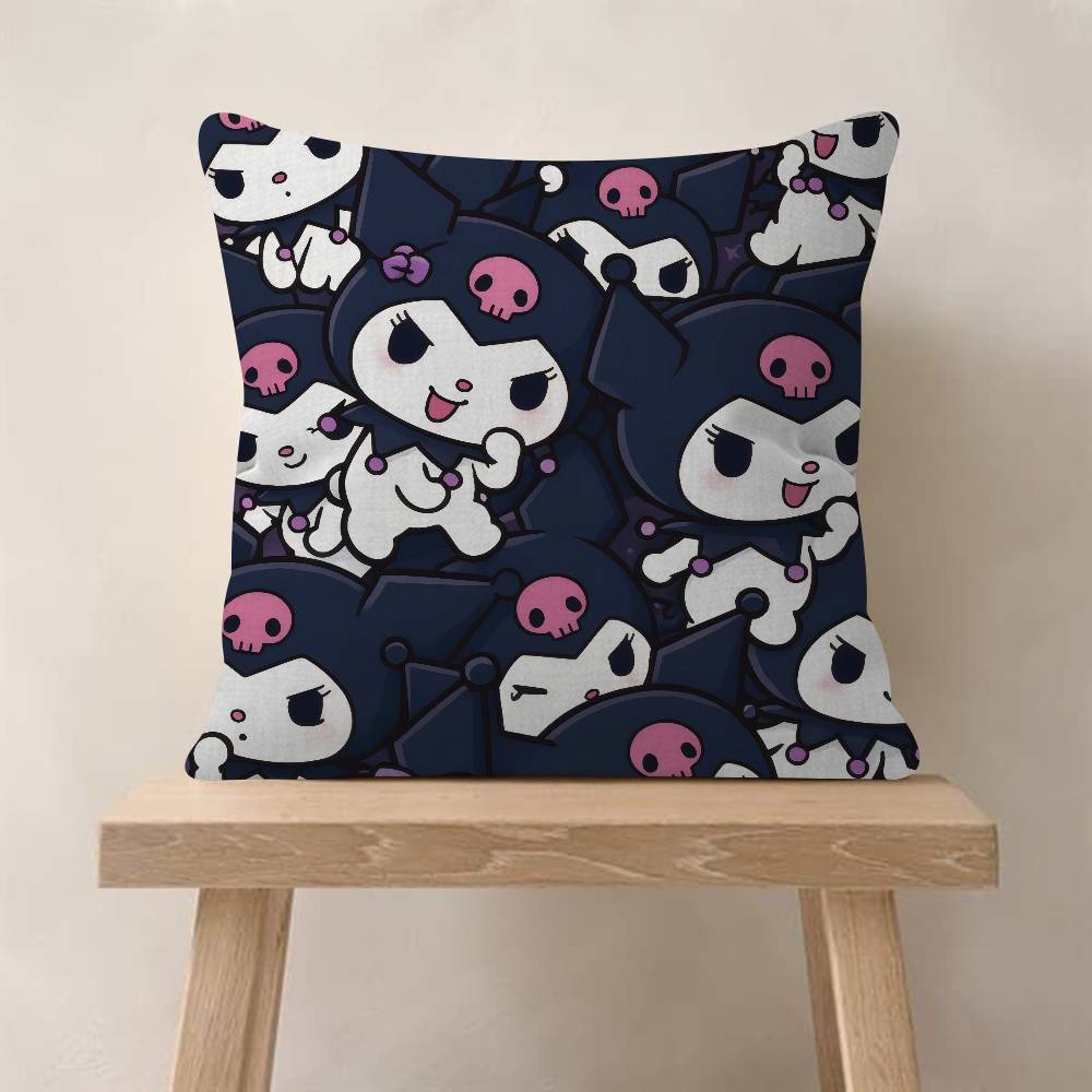 

Maple Design Cushion Cover Happy Autumn Harvest decor Holiday Decorati Pillow Cover Anime cartoon KKuromies cute 30x30cm
