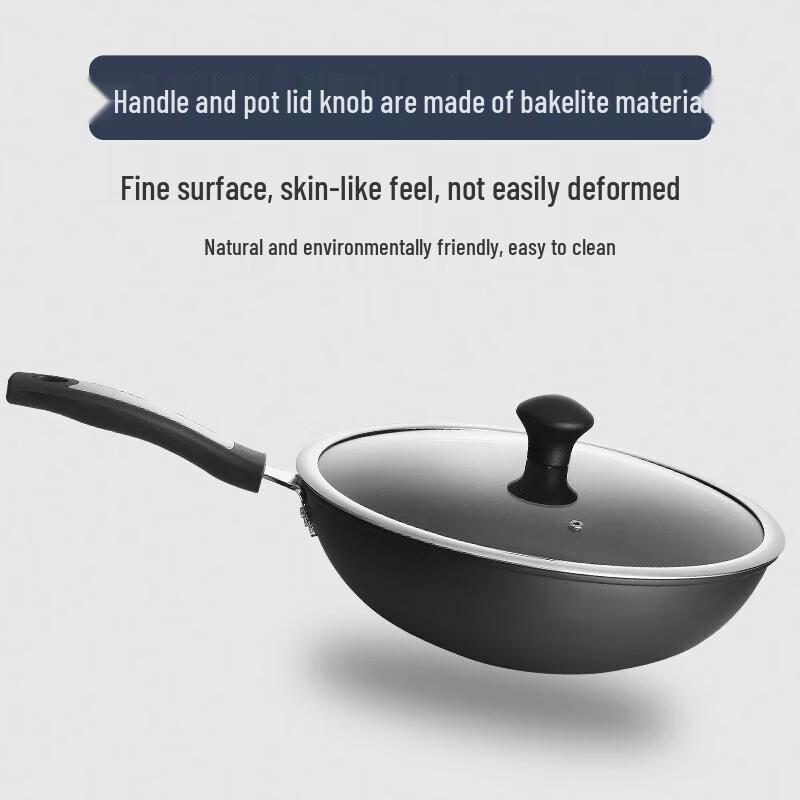 Kangbach Andrew 32cm Refined Iron Non-stick Wok
