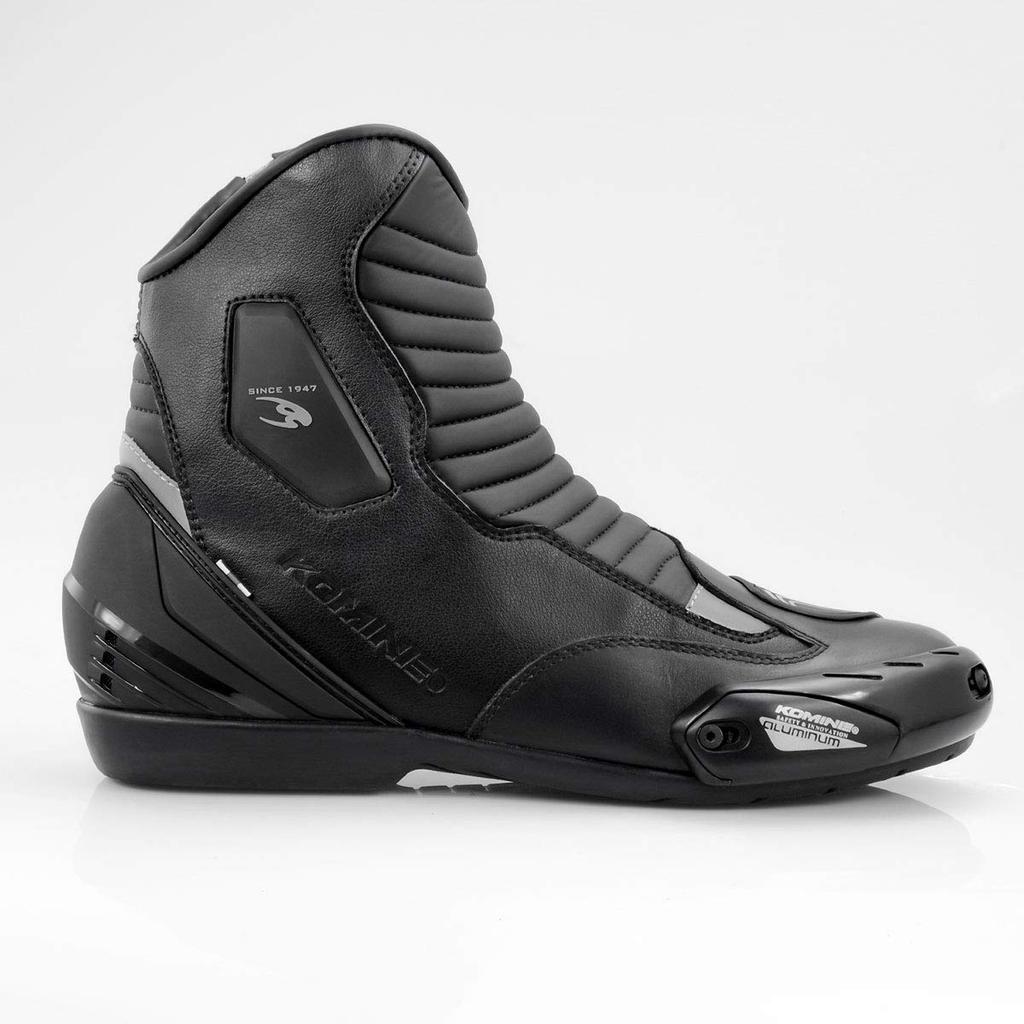 Komine Waterproof Riding Short Boots Black Waterproof BK-085 26.0