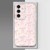 Cute Pink Bow Case for Samsung Galaxy A54 A15 A14 A16 A56 A50 A26 A24 A33 A52 A25 A51 A36 A13 A52 A31 A55 A23 A34 A35 Phone