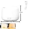 500ML Ultrasonic Air Humidifier & Aroma Diffuser - Muji Style, USB, Large Capacity