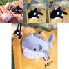 Cute Shark Blue Whale Orcinus Orca Plush Doll Pendant Wallet For Gift And Decor