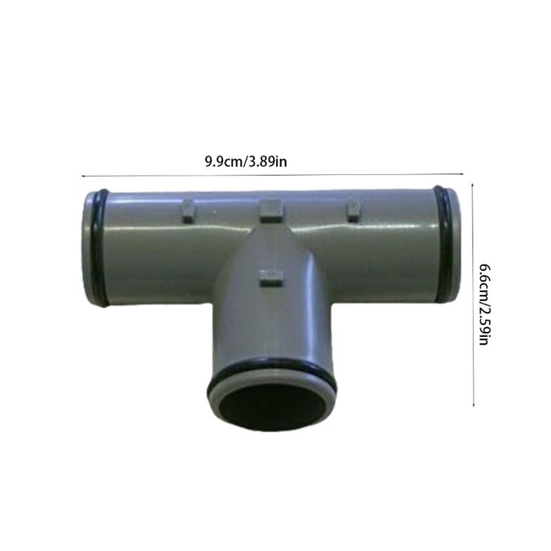 T Joint Pool Hose Adapter for P6362 Swimming Pool T Joint Pool Hose Connector Coupling Hose Extender Connector