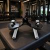 Verstellbares Fitnessstudio-Griffset, Zubehör für Latzug und Rudern, Verstärkt, Ergonomischer Griff, Kompakt