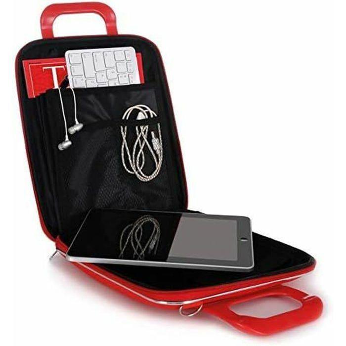 Mallette synthétique - Bombata - 35x26x5 cm - Jaune moutarde - Uni - Unisex - 1 an de garantie - Trousses