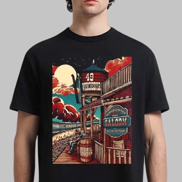 

RARE! 49 Winchester Kansas City Missouri Night 2 Poster At Knuckleheads Tshirt High-end Luxury Is for Both Men and Women Top Y2k 4XL