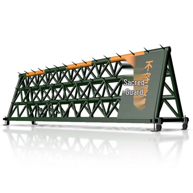 Mobile Spiked Traffic Barrier