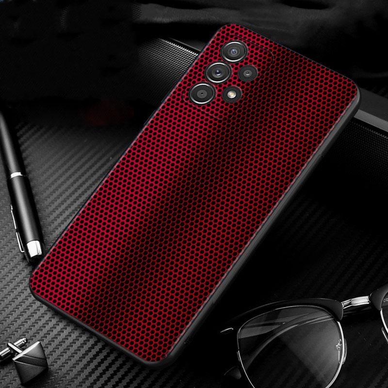 Carbon Fiber Case For Samsung Galaxy A72 A71 A52 A51 A42 A41 A32 A31 A22 A21s A12 A11 A02 A02s A01 Cover Shell Fundas