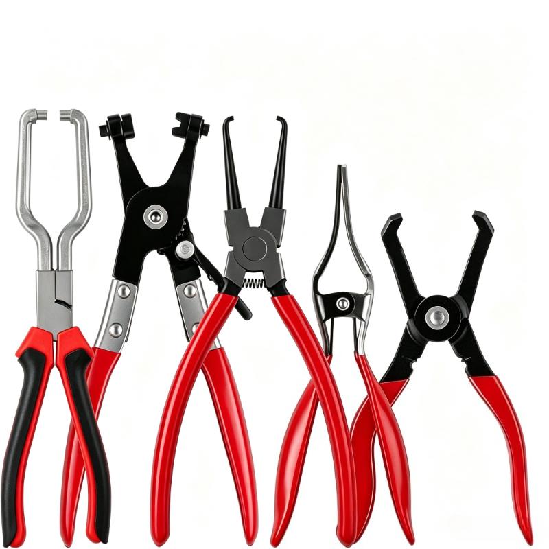 Hose Clamp Pliers Set Fuel Line Disconnect Tool Water Pipe Separation Plier Auto Radiator Spring Clamp Removal Hand Tools