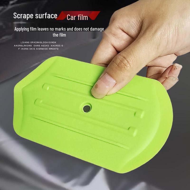 Car Wrapping Tools: Green, Invisible, Edge, and Polygonal Squeegees for Color Change Film