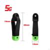 Trolling Release Clip Easy to Operate Fishing Line Adjustable Tension for Anglers Black