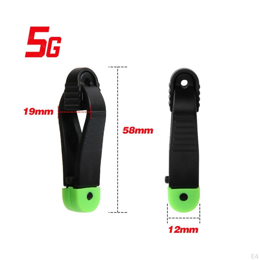 Trolling Release Clip Easy to Operate Fishing Line Adjustable Tension for Anglers Black