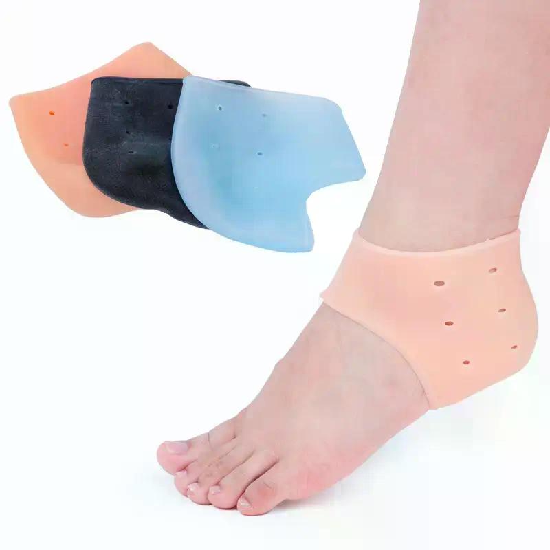 Day & Night Comfort with Washable Silicone Heel Protectors | Two Sets for Men & Women