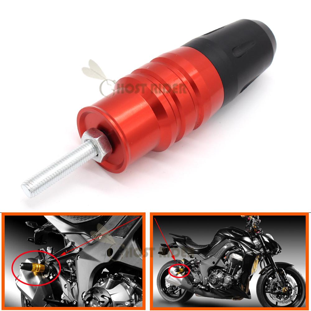 

Motorcycle CNC Frame Crash Pads Exhaust Sliders Crash Protector For Kawasaki Z900 Z650 Z750 zx9r zx12r zx14r Falling