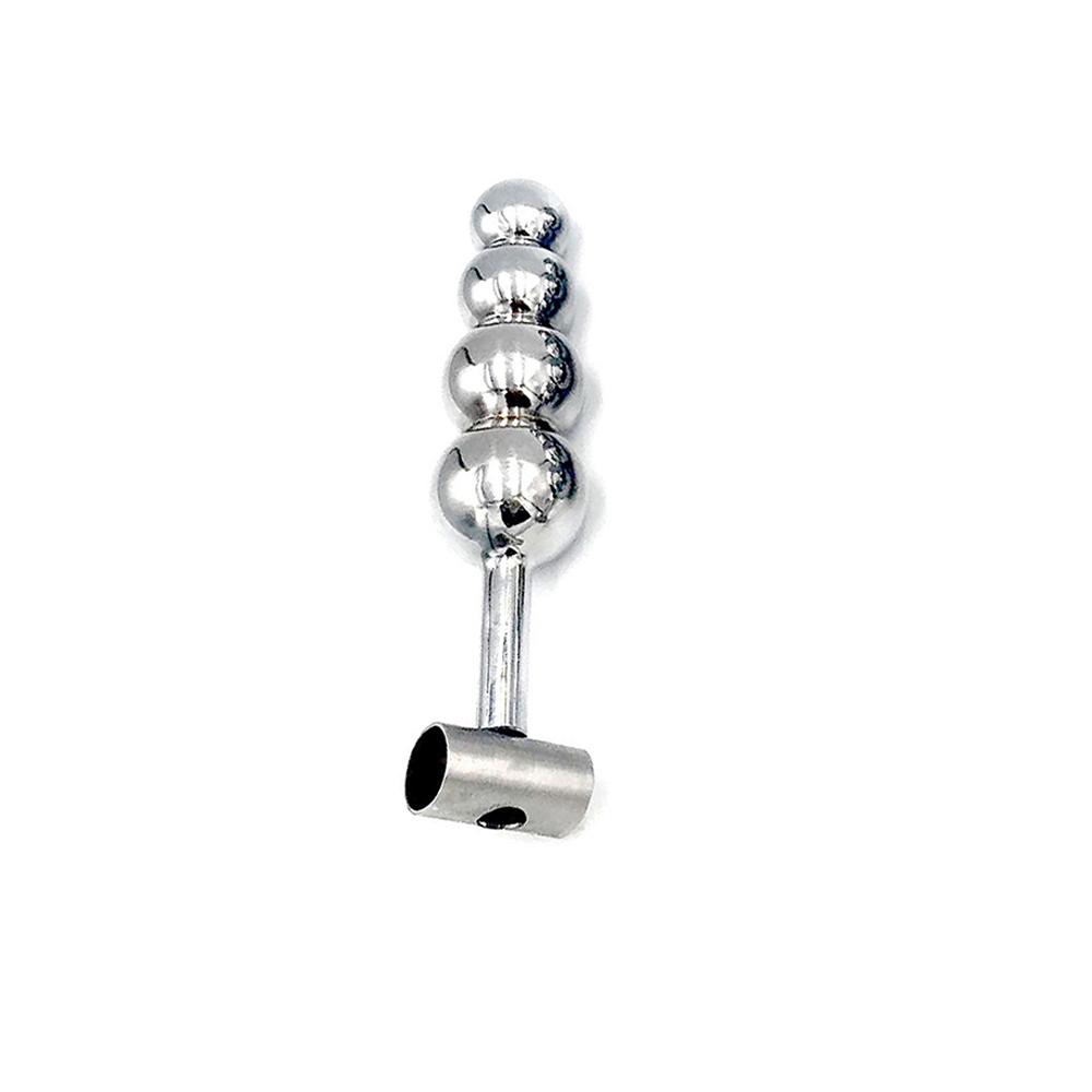 Sex Toys Removable Chastity Belt Accessories Anal Beads Anus Vagina Plug Silicone Dildo 4/5 Ball Men Women Couples Masturbator