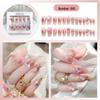 High-End Handmade Nail Art: Pure Desire Style Rhinestone Nail Stickers Collection.