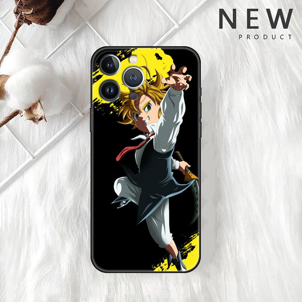 The Seven Deadly Sins Phone Case For iPhone 11 13 Pro Max 12 Mini 7 8 Plus SE 2020 X XS 6 6S 5 5S Soft Funda Silicone Back Cover