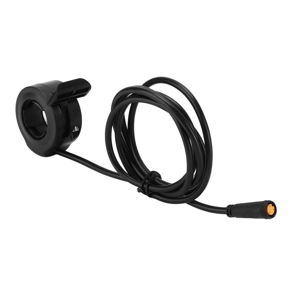 Thumb Throttle Plug 3Pin Left Right Waterproof for Electric Mountain Bikes with 22mm Handlebar Tube