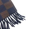 FENDI Zucca pattern Pecan Scarf with fringe, stole/shawl, winter clothing Scarf