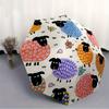 1pc Colorful Sheep Pattern Automatic Open/Close Umbrella, Umbrella with cartoon Design, Portable Compact Umbrella for Men & Women, Good Holi