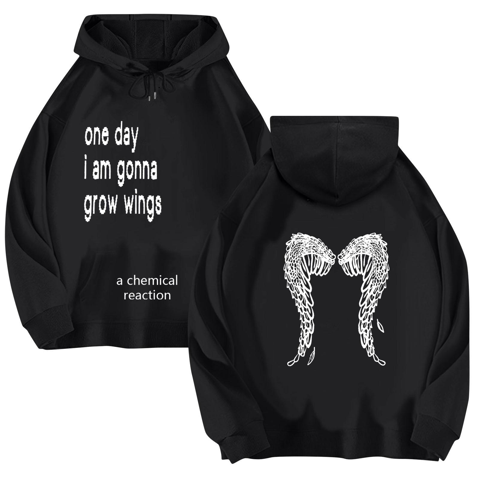 

Women s Casual Printed Long Sleeve Loose Drawstring Hooded Sweatshirt Top L