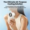 Portable Mini Fan Outdoor Handheld Fan Type C Rechargeable Cooling Fans Suitable For Student Dormitory Summer Home Office Desk