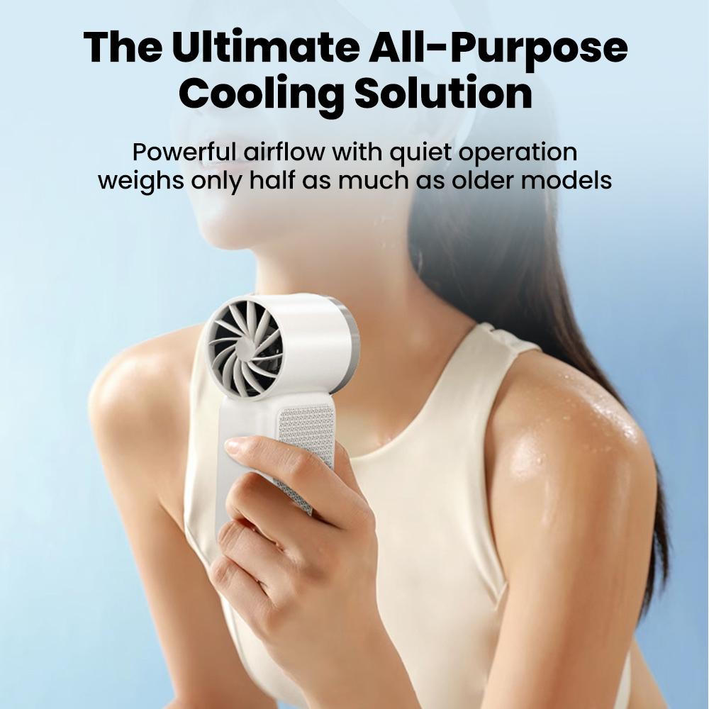 Portable Mini Fan Outdoor Handheld Fan Type C Rechargeable Cooling Fans Suitable For Student Dormitory Summer Home Office Desk