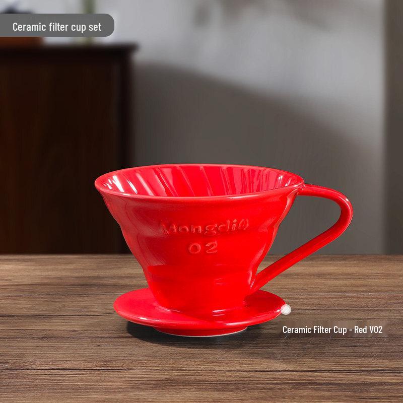 Qiwei V60 Ceramic Hand Drip Coffee Set