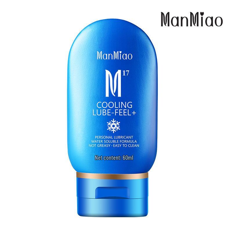 Manmiao 60ml Water-Based Body Lubricant: Classic, Hot, and Ice Sensations, Ideal for Massage and Adult Use.