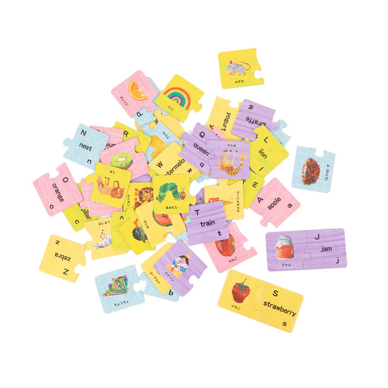 

Nihon Ikuji The Very Hungry Caterpillar Alphabet Puzzle