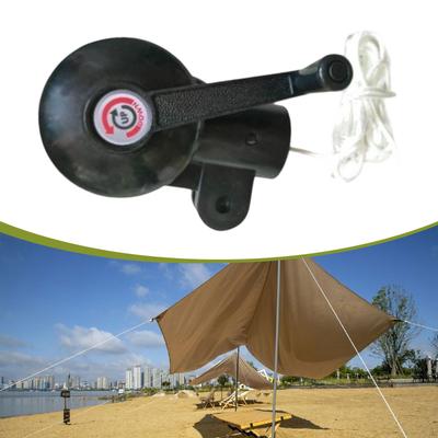 Terrassen Sonnenschirm Zubehör Griff Arm Ersatzteil Deck Handkurbel mit Seil Sonnenschirm