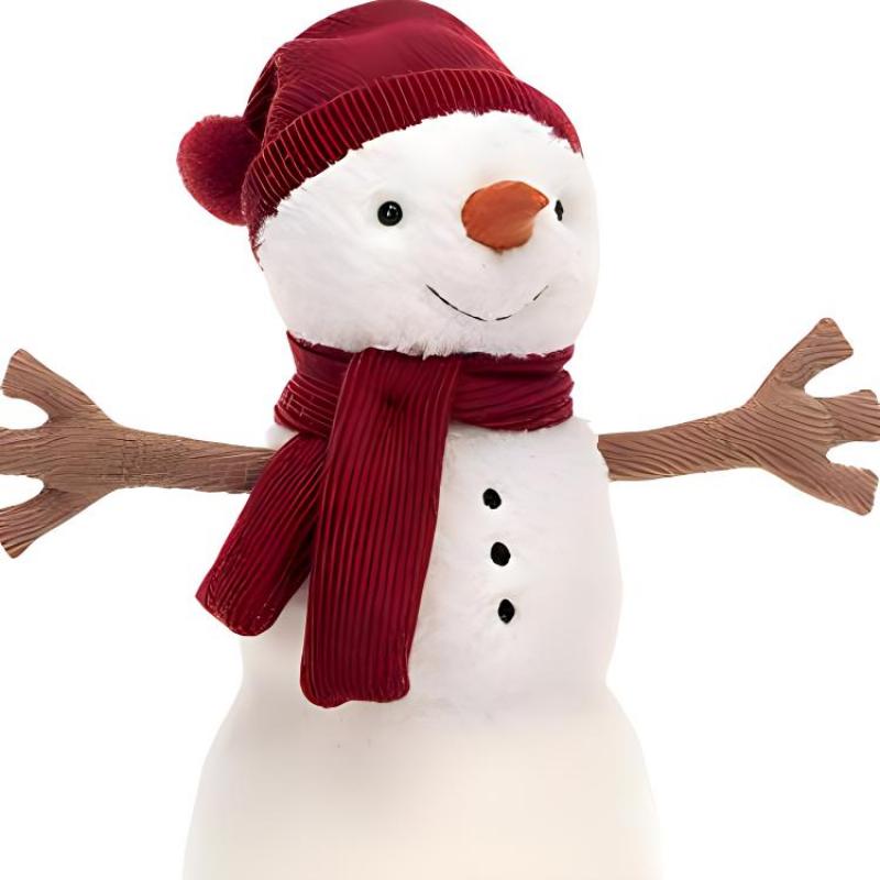 JELLYCAT dress-up series Teddy Yeti Cute Doll Plush Doll 34cm tall