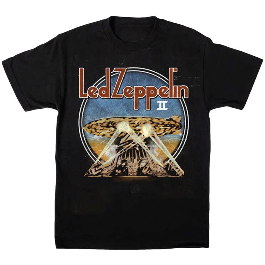 Led Zeppelin - Searchlights - Black T-shirt M
