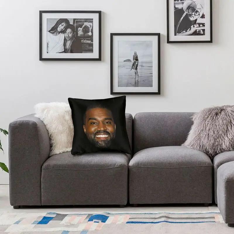 Funny Kanye West Meme 50X50 Cm Cushion Lining Soft And Cute Federa For Car Sofa In Polyester With Zipper