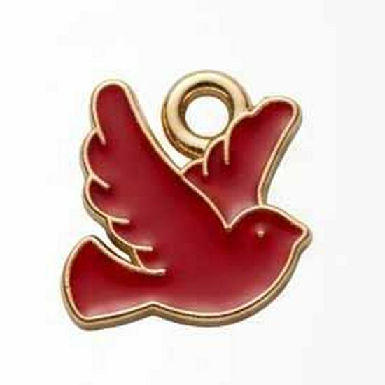 EB-11 Peace Dove Alloy Pendant - Bracelet, Necklace, Keychain, Earrings, Charms