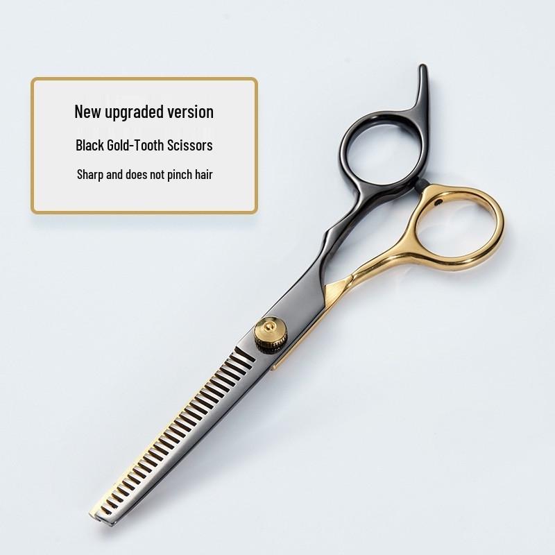 

Набор профессиональных парикмахерских и филировочных ножниц Black Gold