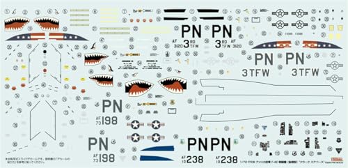 Fine Molds 1/72 scale US Air Force F-4E Fighter (Late Model) Clark Air Base Plastic Model FF06 (Airplane)