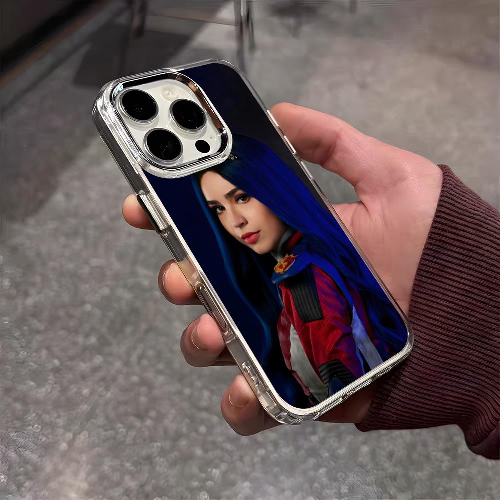 

S-Sofia Carson Phone Case For IPhone 17 Air 16 E 15 14 13 12 11 Plus Pro Max Electroplated Transparent Soft Shell iPhone 16 Plus