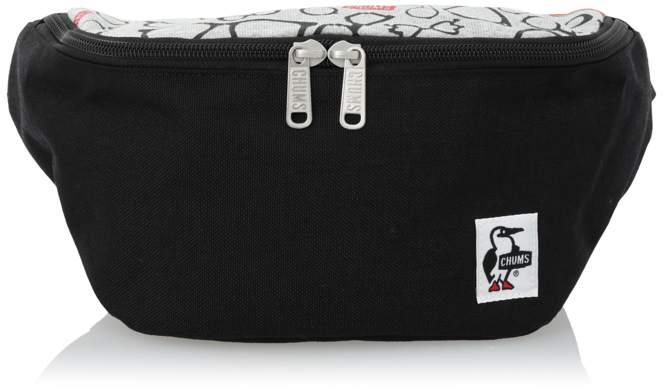 

Mini Waist Bag Sweat Nylon Glasses [Chums] Men s CH60-3624