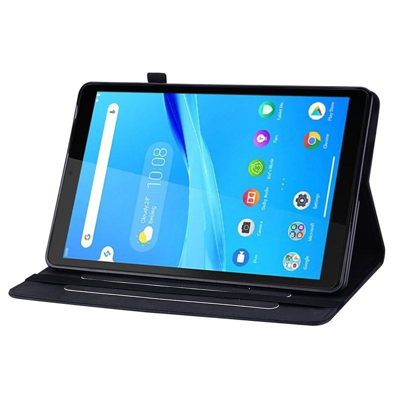 For Lenovo M8 TB-8505F TB-8505X 8.0" Tablet Case for Lenovo Tab M 8 Case TB 8505F TB 8505X Shell Wallet Card Slots Caqa + Stylus