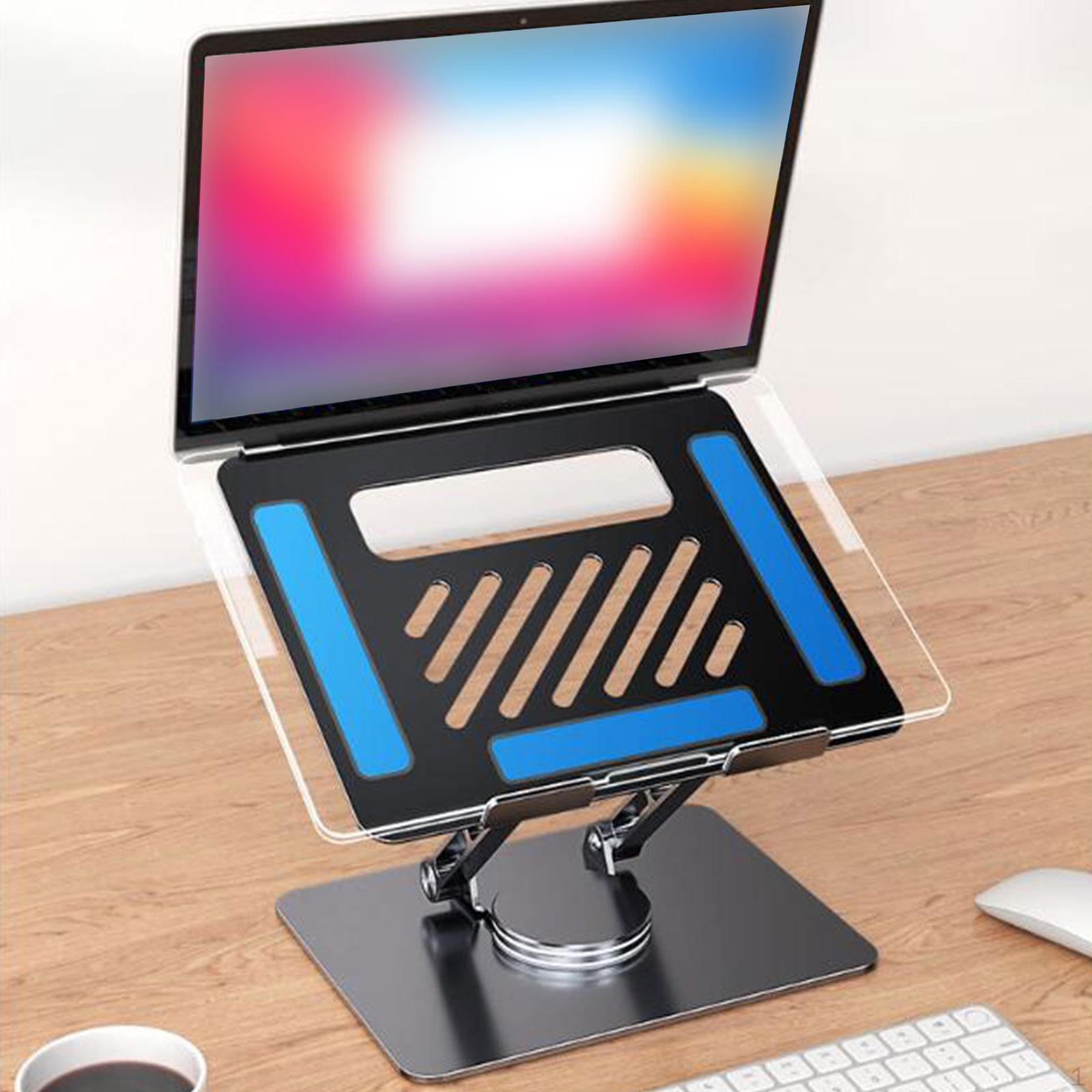 

Подставка для ноутбука, складная, портативная, с регулируемым углом наклона серый