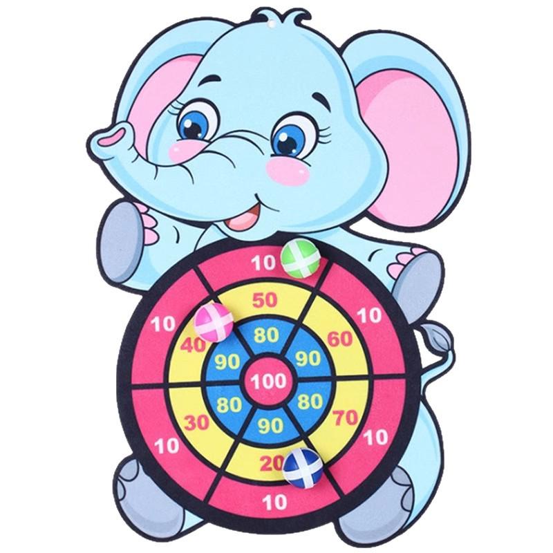 Kids' Educational Sticky Ball Dartboard for Outdoor Parent-Child Play