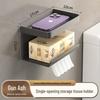 Wall-Mounted Metal Tissue Box Dispenser