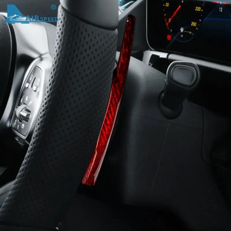 Steering Wheel Paddle Shifter Accessories Hard Dry Carbon Fiber For Mercedes Benz A B C E Class W205 W213 CLA GLA GLC