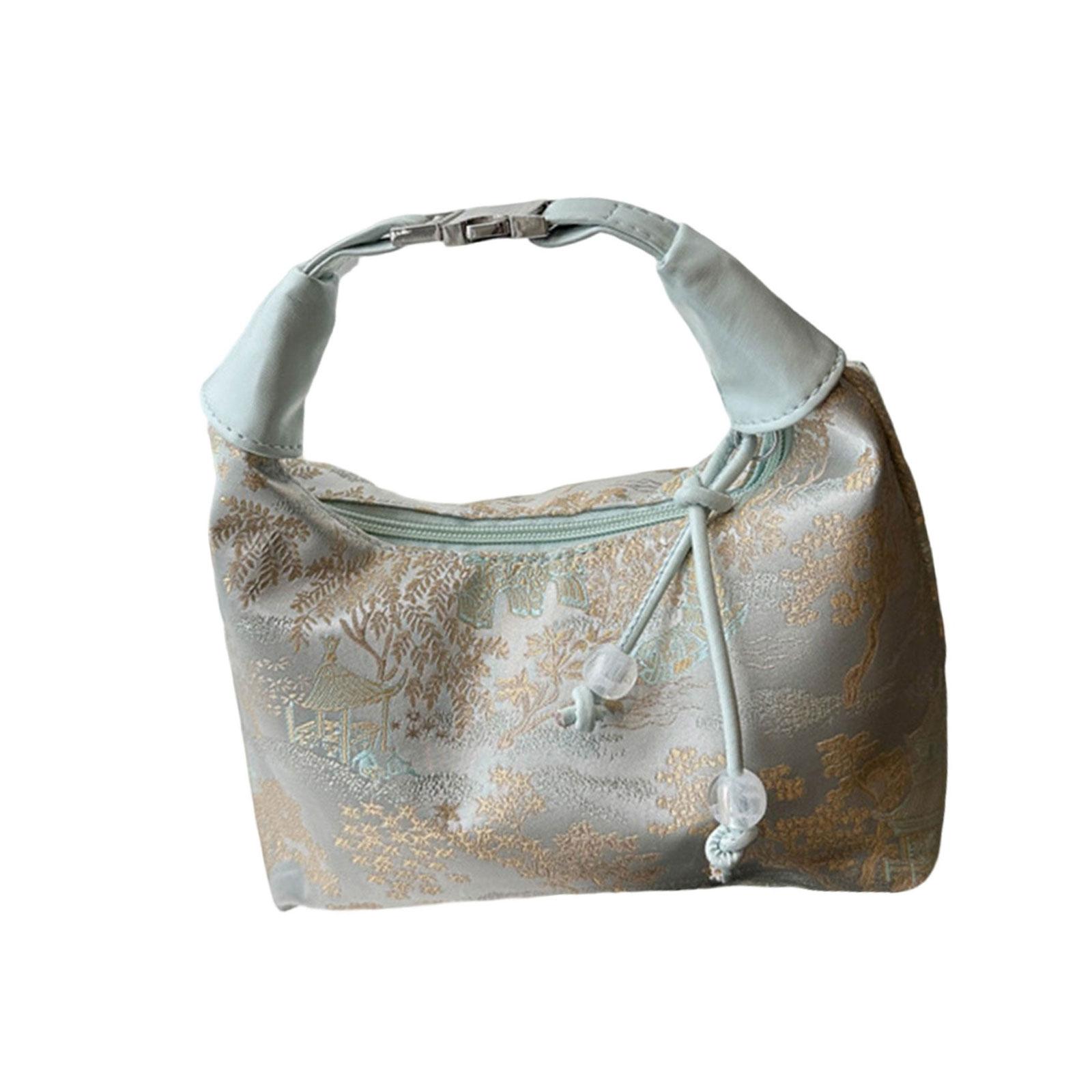 

Сумка через плечо в китайском стиле для женщин, модная сумка, кошельки, милая сумка через плечо, клатч, кошелек с застежкой-молнией, подарки синий