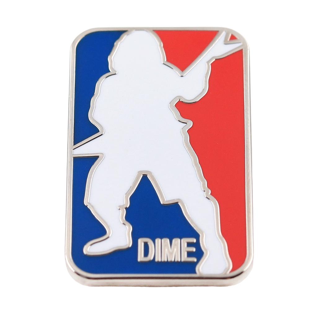 Darryl Lance Albert Brooch: Band Guitarist Metal Badge for Streetwear Bags