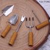 6PCS 1:12 Simulation Gardening Multi Tool Miniature Dollhouse Kids Cleaning Toys Mini Farming Tools Set