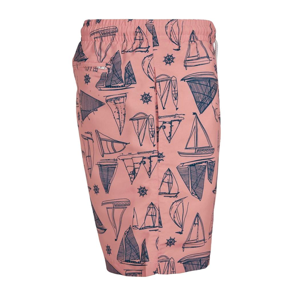 Urban Classics Mens Patterned Swim Shorts