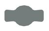 Jar Label 7x4 Cm for Preserves 72 Pcs. Matte Gray