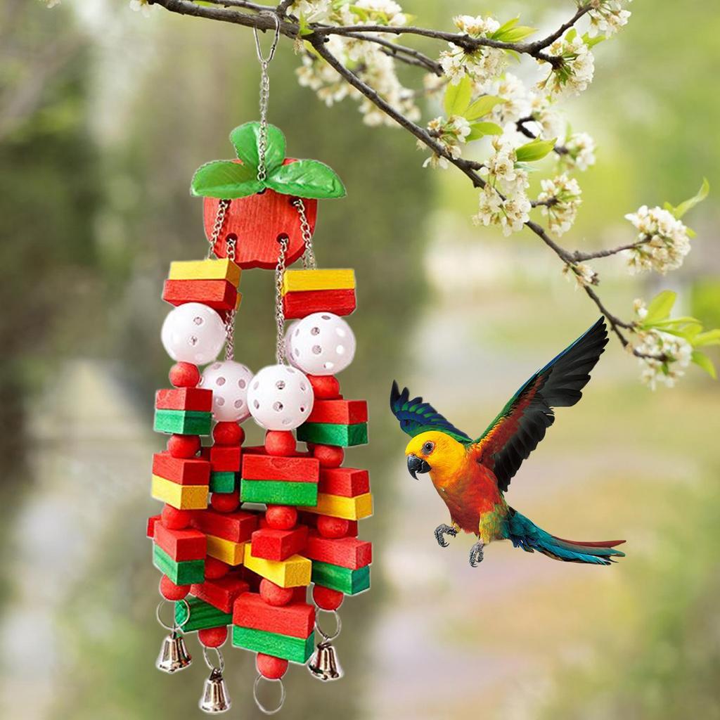 Bird Toys Cockatiel Toys Chew Bird Accessories Pet Supplies Parakeet Cage Accessories For Beak Grinding Climbing Indoor Outdoor